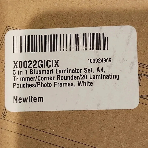 NWT Blusmart A3/A4 Dual Mode Hot & Cold Laminator - Picture 9 of 11